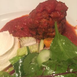Yes, a meatball salad